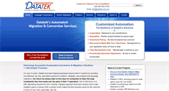 Desktop Screenshot of datatek-net.com